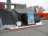 Nasze stoisko na Targach EDURA 2011.
Namoty w których prezentowaliśmy naszą ofertę są specjalnie przygotowane dla PSP oraz Wojska.