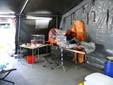Nasze stoisko na Targach EDURA 2011 - wnętrze namiotu