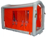 Pneumatyczna kabina do dekontaminacji ratowników (duża)