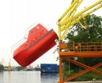 Test łodzi ratunkowej